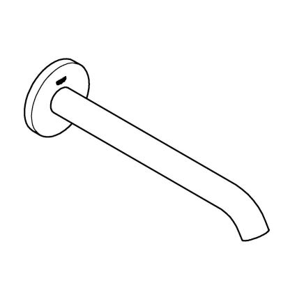 GROHE 13449AL1 - Kádleeresztő ESSENCE 221 mm grafit