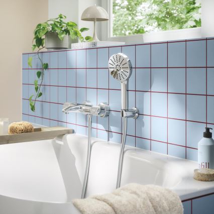 GROHE 1348630000 - VITALIO JOY+ kézi zuhany, 120 mm, fényes króm
