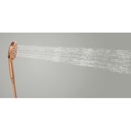GROHE 134863DL00 - VITALIO JOY+ kézi zuhany, 120 mm, szálcsiszolt réz