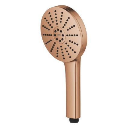 GROHE 134863DL00 - VITALIO JOY+ kézi zuhany, 120 mm, szálcsiszolt réz