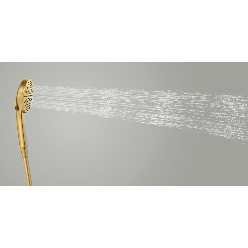 GROHE 134863GN00 - VITALIO JOY+ kézi zuhany, 120 mm, szálcsiszolt arany