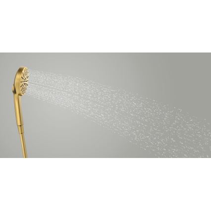 GROHE 134863GN00 - VITALIO JOY+ kézi zuhany, 120 mm, szálcsiszolt arany