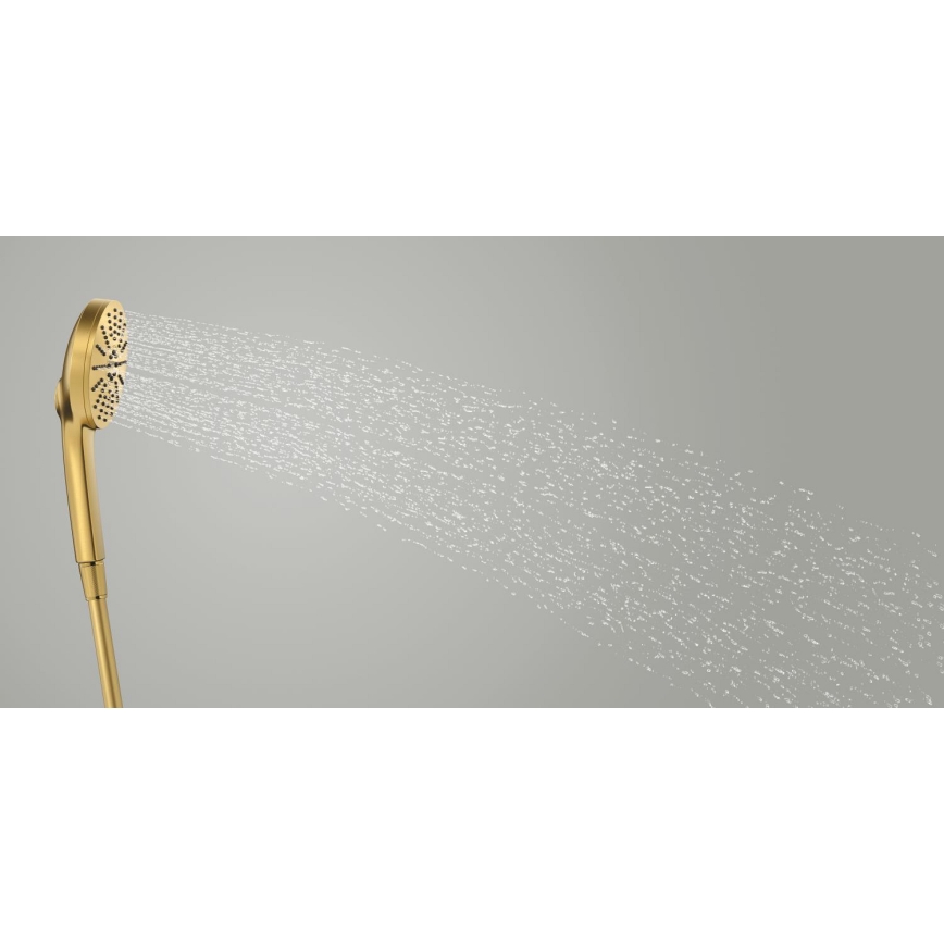 GROHE 134863GN00 - VITALIO JOY+ kézi zuhany, 120 mm, szálcsiszolt arany
