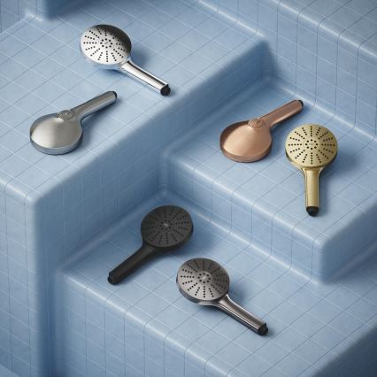 GROHE 134863GN00 - VITALIO JOY+ kézi zuhany, 120 mm, szálcsiszolt arany