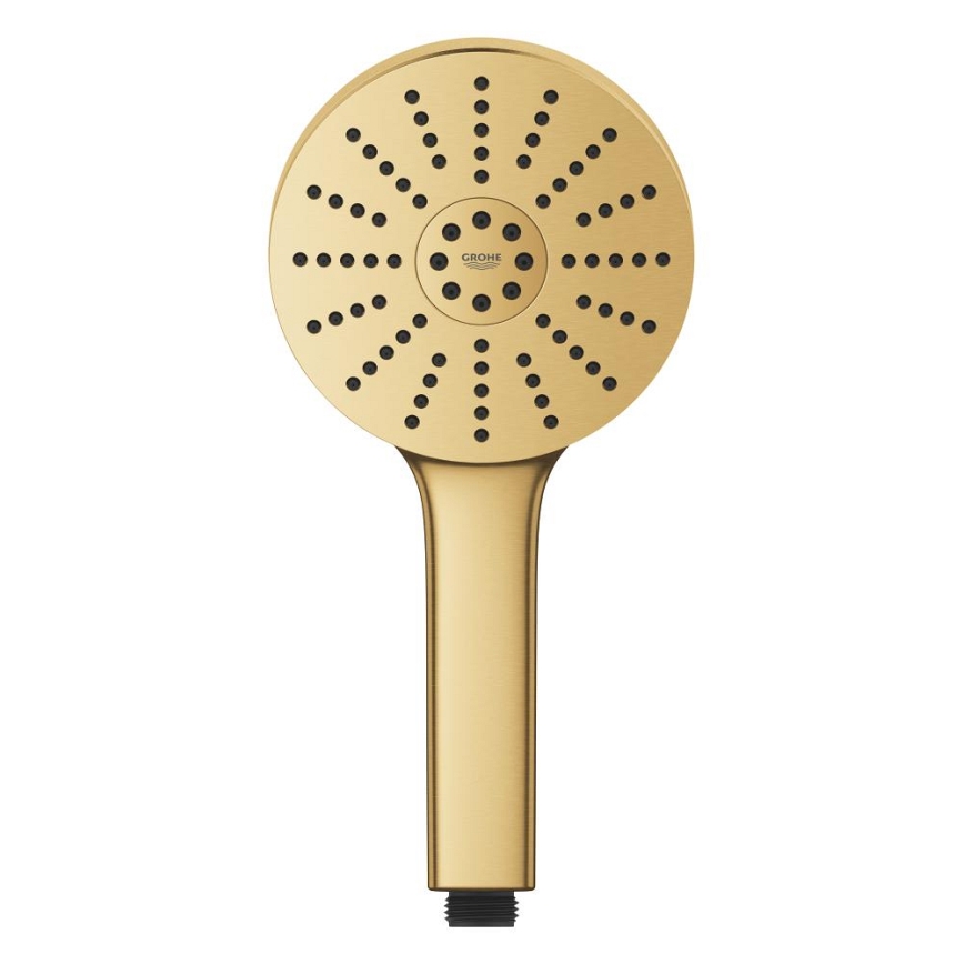 GROHE 134863GN00 - VITALIO JOY+ kézi zuhany, 120 mm, szálcsiszolt arany