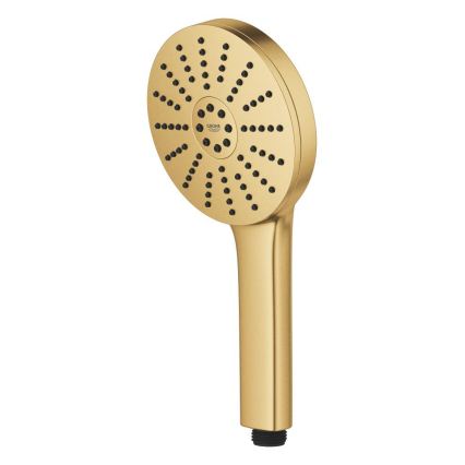 GROHE 134863GN00 - VITALIO JOY+ kézi zuhany, 120 mm, szálcsiszolt arany