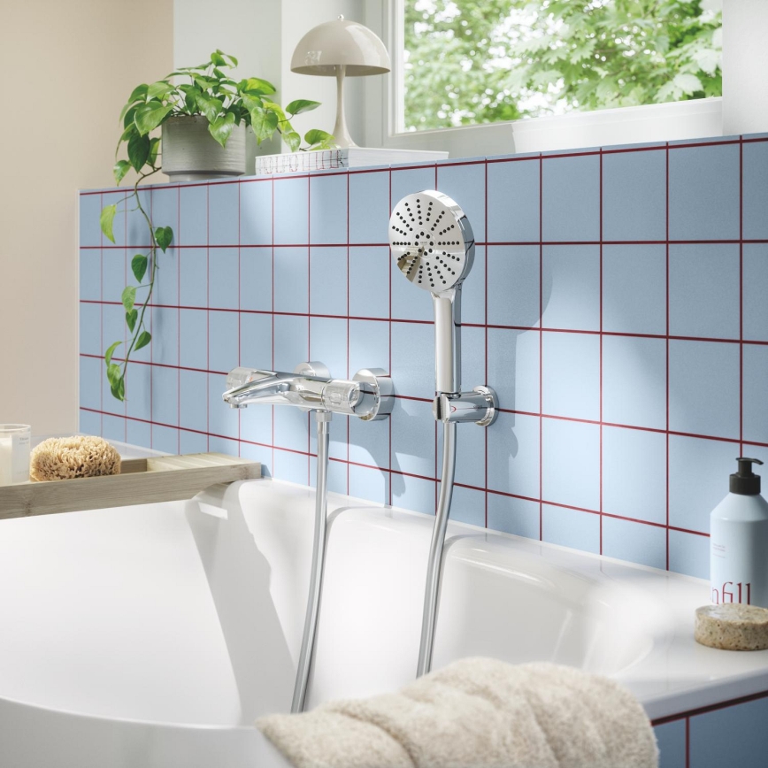 GROHE 1348640000 - VITALIO JOY+ 120 mm kézi zuhany, fényes króm