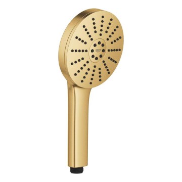 GROHE 134864GN00 - Kézi zuhany VITALIO JOY+ 120 mm szálcsiszolt arany