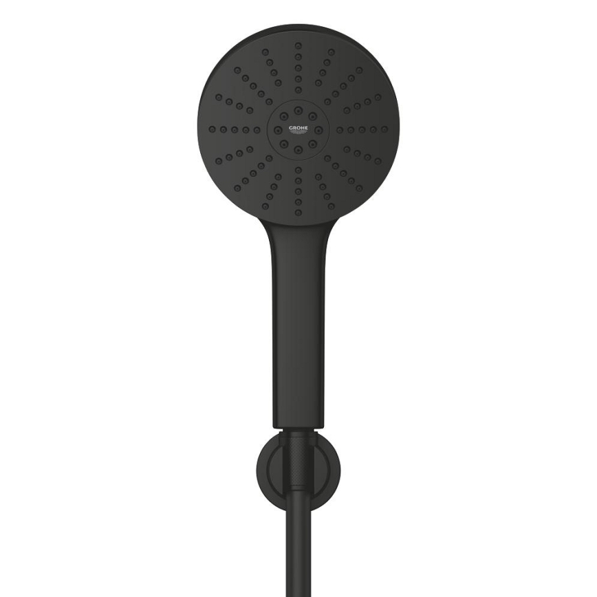 GROHE 1348652430 - VITALIO JOY+ 120 mm fekete zuhanyszett