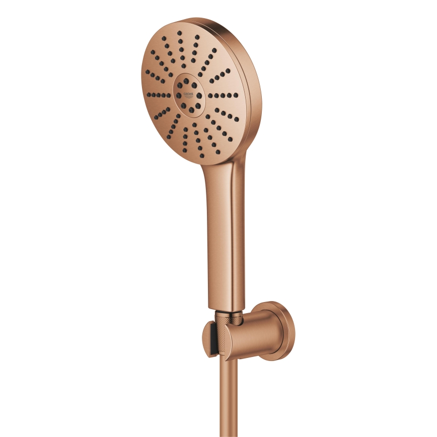 GROHE 134865DL00 - VITALIO JOY+ 120 mm-es rézszínű zuhanyszett