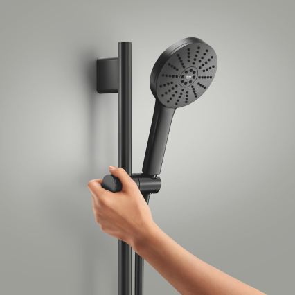 GROHE 1348662430 - VITALIO JOY+ 120 mm zuhanyszett fekete
