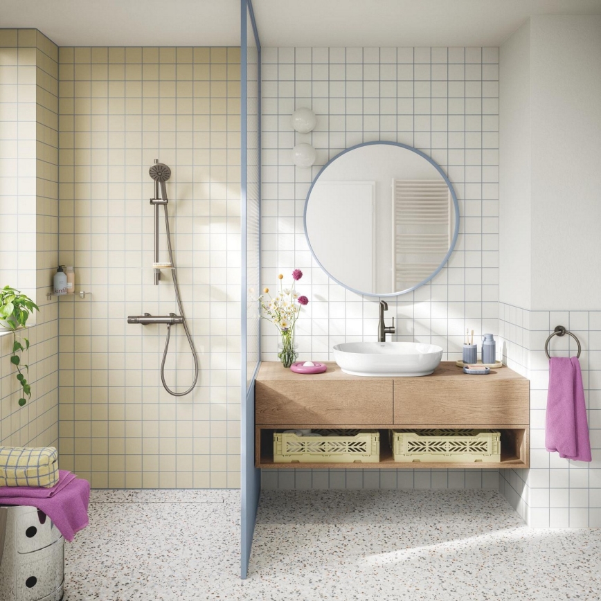 GROHE 134866AL00 - VITALIO JOY+ 120 mm grafit zuhanyszett
