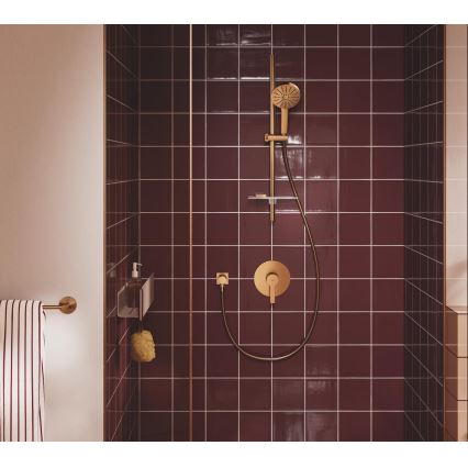 GROHE 134866DL00 - VITALIO JOY+ 120 mm zuhanyszett, rézszínű