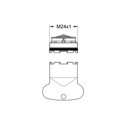 GROHE 13926000 - Perlátor M 24 × 1