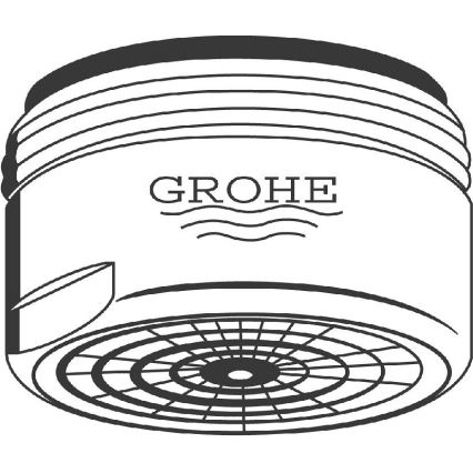 GROHE 13929000 - Perlátor M 24 × 1 fényes króm