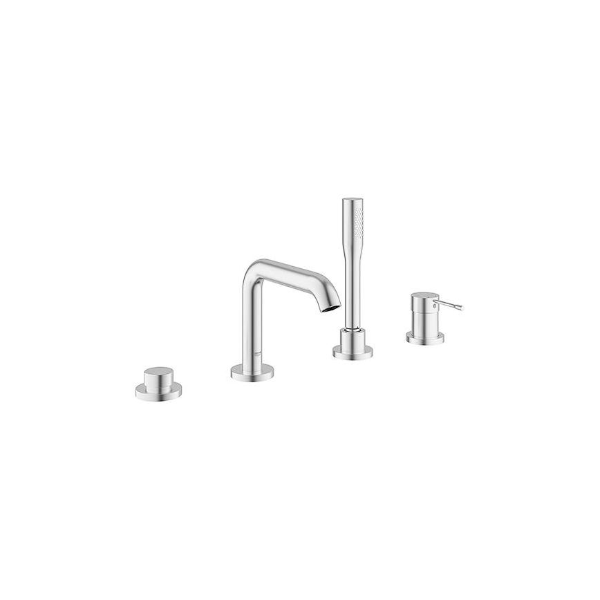 GROHE 19578DC1 - ESSENCE négylyukú kádcsaptelep, rozsdamentes acél