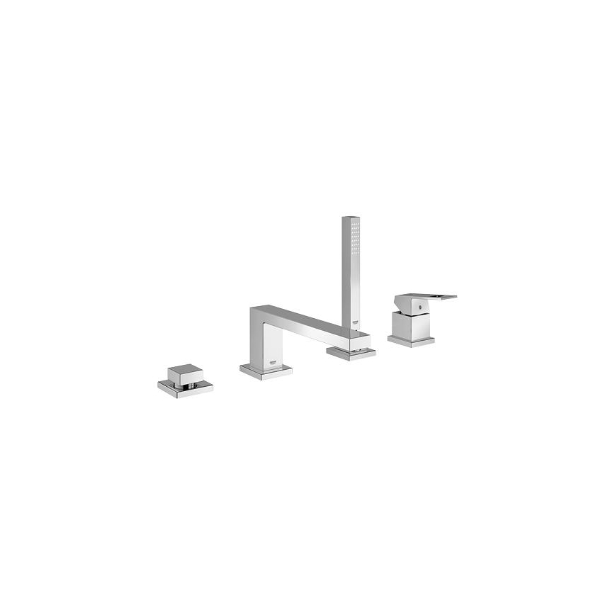 GROHE 19897001 - EUROCUBE négylyukú kádcsaptelep, fényes króm