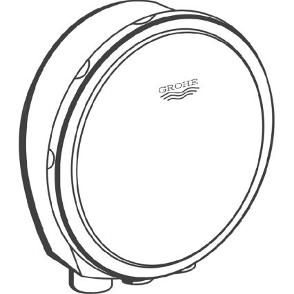 GROHE 19952DA0 - TALENTOFILL fürdőkád-töltő, lefolyó- és túlfolyó készlet, arany