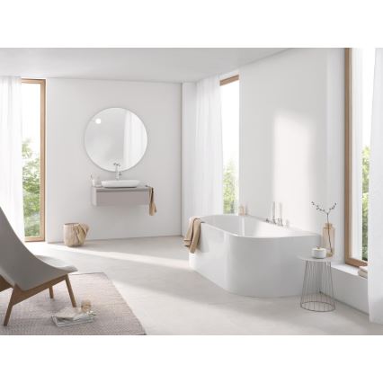 GROHE 19976001 - ESSENCE háromlyukú kádcsaptelep-kombináció, fényes króm