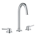 GROHE 20216001 - CONCETTO DN 15 háromlyukú mosdócsaptelep, L méret, króm