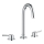 GROHE 20216001 - CONCETTO DN 15 háromlyukú mosdócsaptelep, L méret, króm