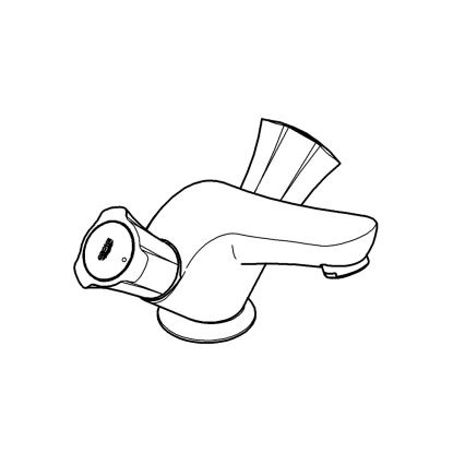 GROHE 21390001 - Mosdó csaptelep COSTA L DN 15 fényes króm