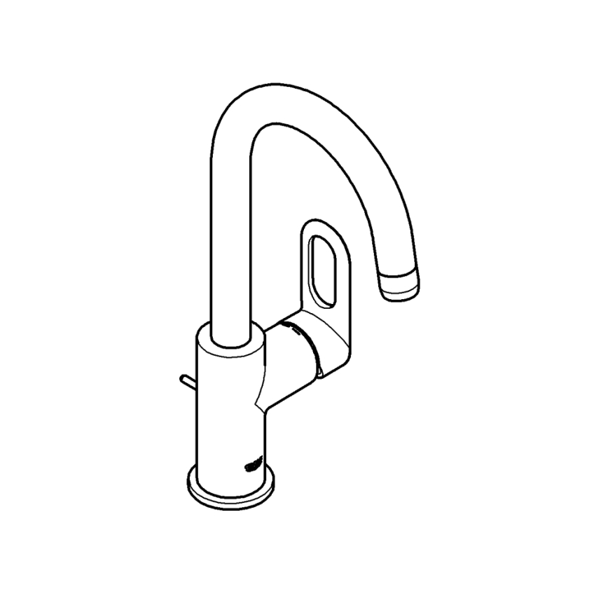 GROHE 23091000 - mosdócsaptelep BAULOOP 310 mm fényes króm