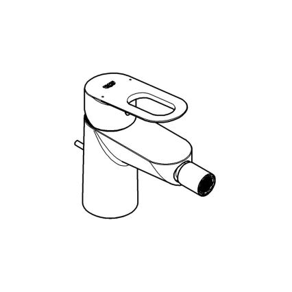 GROHE 23338000 - BAULOOP bidé csaptelep, fényes króm