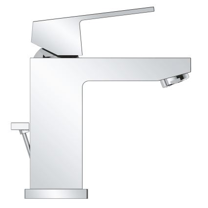 GROHE 2339000E - EUROCUBE mosdócsaptelep DN 15, fényes króm