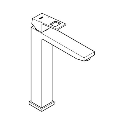 GROHE 23406AL0 - EUROCUBE XL mosdócsaptelep, grafit