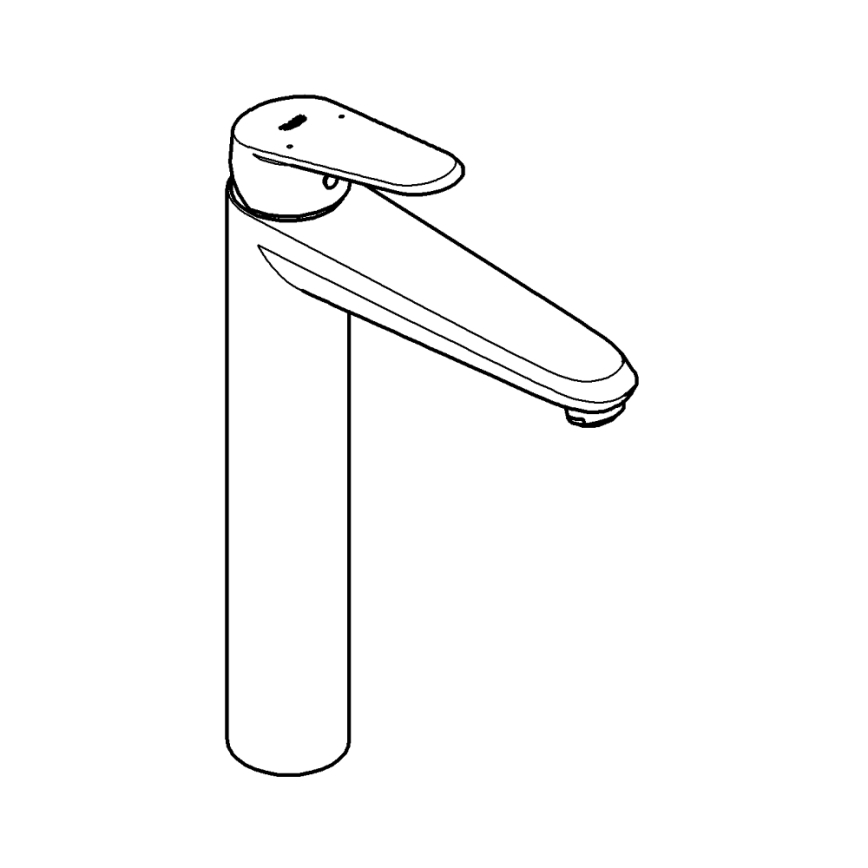 GROHE 23432000 - EURODISC COSMOPOLITAN mosdócsaptelep, XL méret, króm