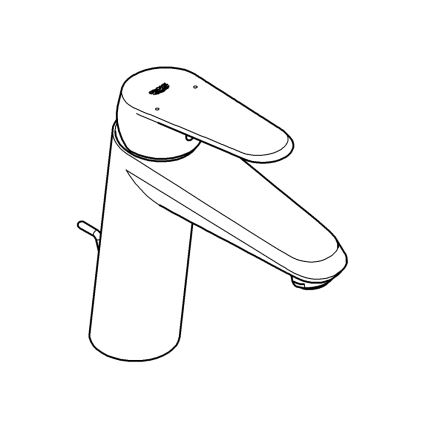 GROHE 23448002 - Mosdócsaptelep EURODISC COSMOPOLITAN, M méret, króm