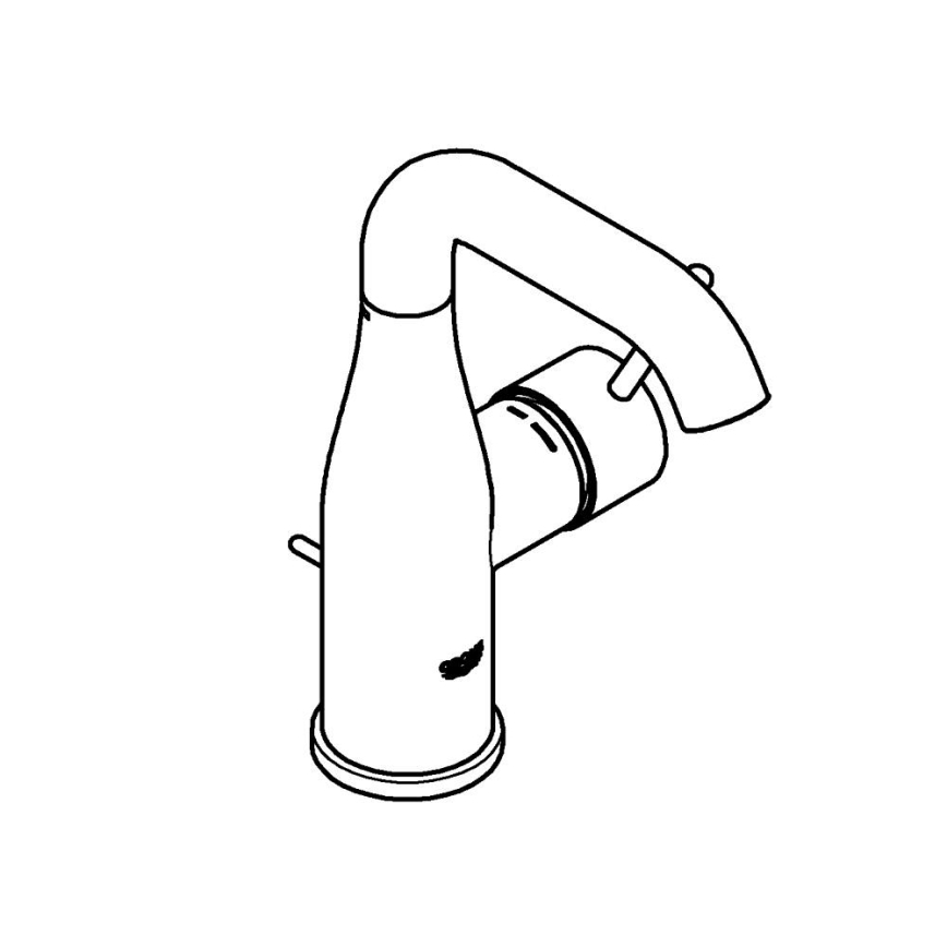 GROHE 23462001 - ESSENCE mosdócsaptelep DN 15, M méret, fényes króm