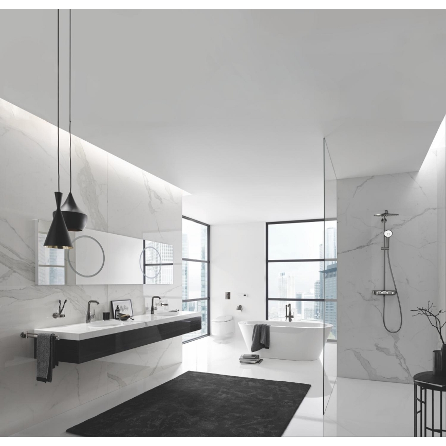 GROHE 23491AL1 - ESSENCE kádcsaptelep 277 mm grafit