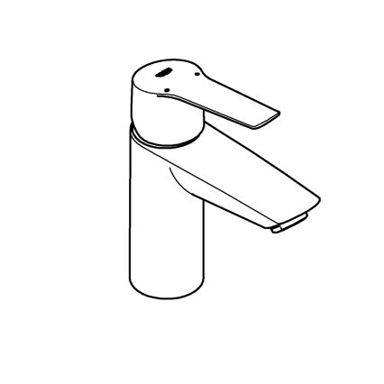 GROHE 235502432 - Mosdócsaptelep START S méretű fekete