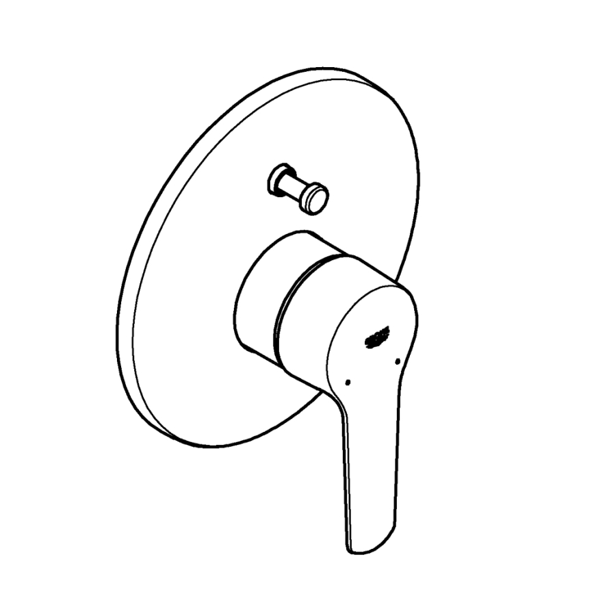 GROHE 23558002 - START kádcsaptelep, fényes króm