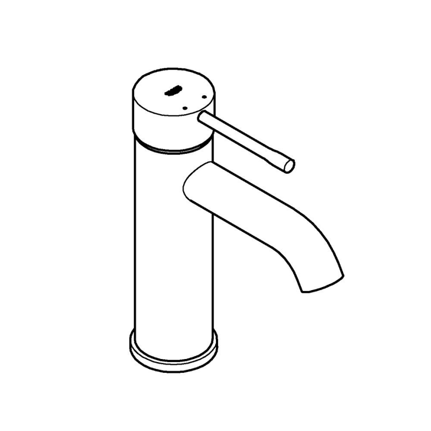 GROHE 23590GL1 - ESSENCE mosdócsaptelep DN 15, S méret, arany