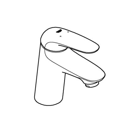 GROHE 23715003 - EUROSTYLE mosdócsaptelep, S méret, fényes króm