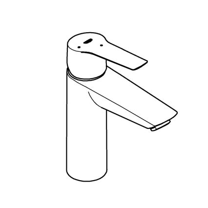 GROHE 237462432 - START mosdócsaptelep, M-es méret, fekete