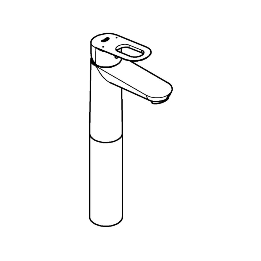 GROHE 23764000 - BAULOOP DN 15 mosdócsaptelep fényes króm