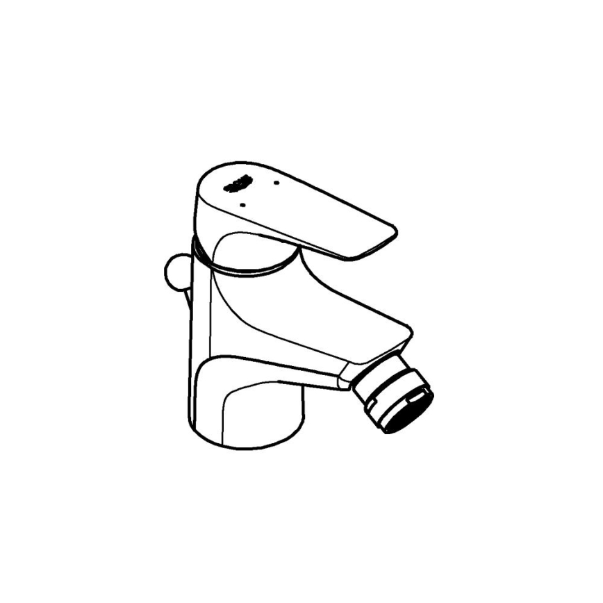 GROHE 23770000 - Bidécsaptelep START FLOW fényes króm