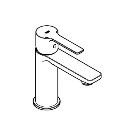 GROHE 23791DC1 - LINEARE mosdócsaptelep, rozsdamentes acél