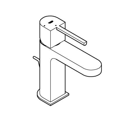 GROHE 23870003 - PLUS mosdócsaptelep, S méret, fényes króm