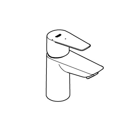 GROHE 23900001 - START EDGE mosdócsaptelep, S méret, fényes króm