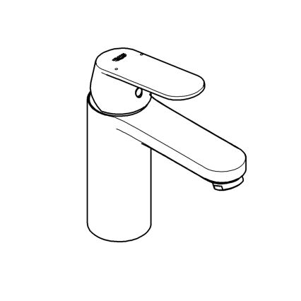 GROHE 23926000 - Mosdócsaptelep DN 15, M méret, fényes króm