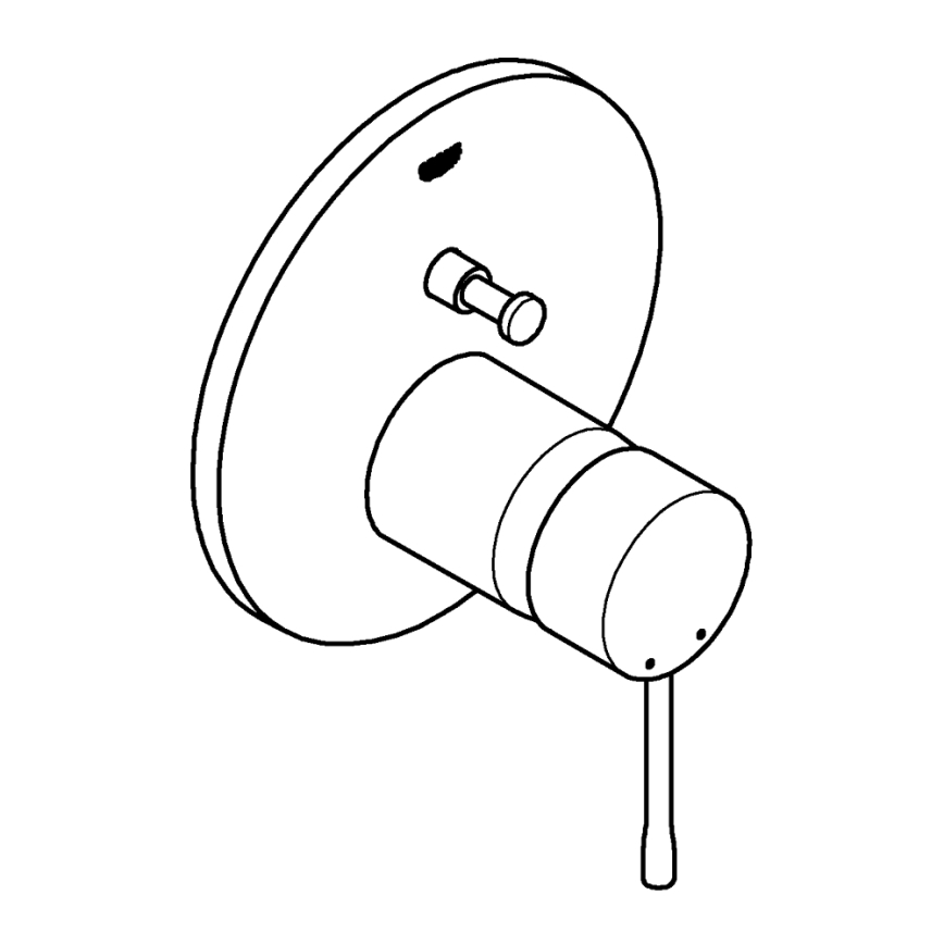 GROHE 24058A01 - ESSENCE grafit csaptelep