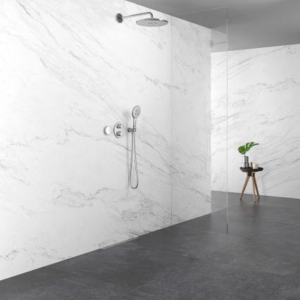 GROHE 24075000 - GROHTHERM termosztátos zuhanycsaptelep, fényes króm