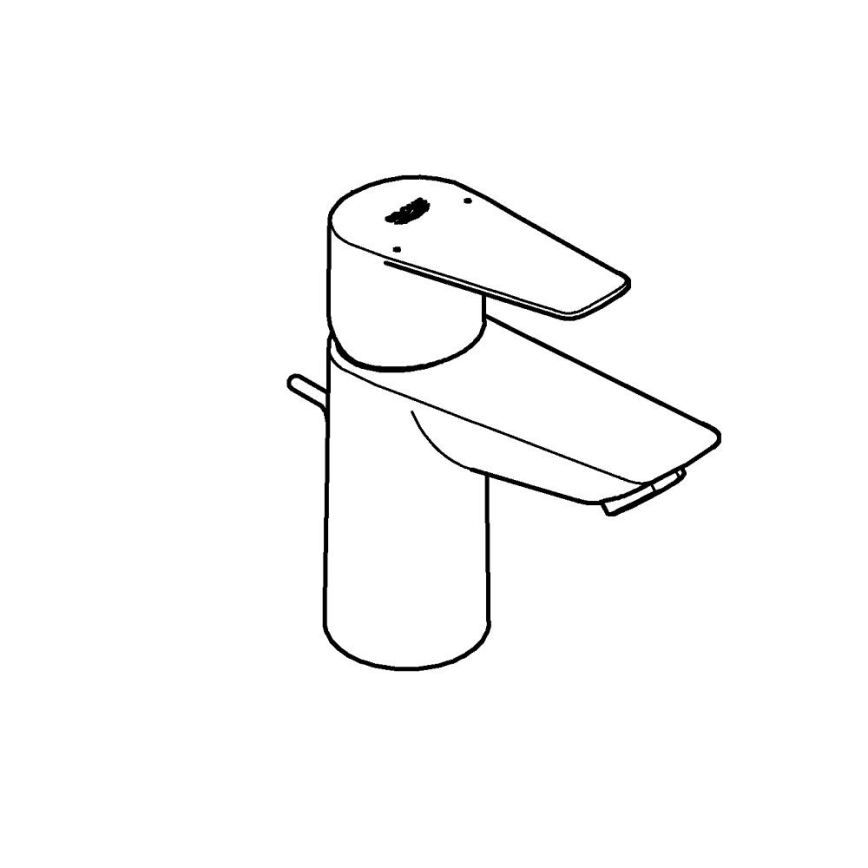 GROHE 24196001 - Mosdócsaptelep START, S méret, fényes króm