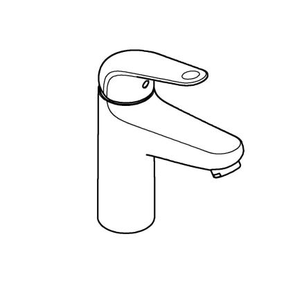 GROHE 24329001 - SWIFT mosdócsaptelep DN 15, fényes króm