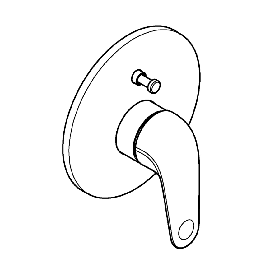 GROHE 24336001 - SWIFT kádcsaptelep DN 15 fényes króm